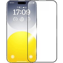Genel Tedarik iPhone 15 Hd Tempered Full Koruma Cam Ekran KORUYUCU-(5775) - EMTHBA3208-9540