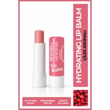 New Well Strawberry Hydrating Lip Balm – Çilek Aromalı Nemlendirici Dudak Bakım Kremi 4 gr