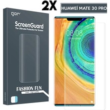 Genel Tedarik Gor Huawei Mate 30 Pro 3D Kavisli Full Kaplama Darbe Emici Ekran Koruyucu 2 Adet Set - EMTHBA1379-8