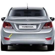 Gkl 342990 Hyundai Accent Blue Arka Tampon Sol Reflektör 2011 ve Üstü