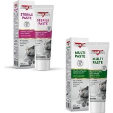 Bonacibo 2'li Bakım Seti: Sterile Paste Kısırlaştırılmış Kedi Macunu ve Multi Paste Multivitamin (2 x 100G)
