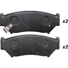 Zegen Fren Balata On Ikazlı Suzukı Vıtara (Et,ta) 1.6i 16V 1988-1999 / Vıtara (Et,ta) 1.9 D 1988-1999 / G.vıtara I 2.0 Tdı 1998-2003/ 2.0i 1998-2003 / 1.6i 1998-2003 / 2.5 V6 1998-2003