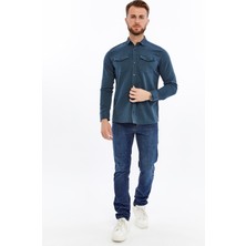 Citra Premium Dokulu Gabardin Kot Trend Erkek Gömlek