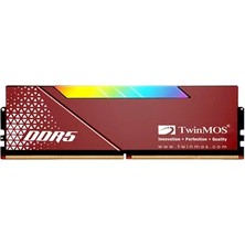 Twinmos 32GB Voltx Series Rgb 6000MHZ CL36 Ddr5 Expo Ram (TMD532GB6000URGB36)
