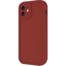 SHN iPhone 11 Kılıf Viera Silikon - BORDO-(5796) - TJAILD6555-8822
