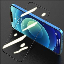 Genel Tedarik Ally Iphone 12 Pro Max 5d Kavisli Full Tempered Cam Ekran KORUYUCU-(5775) - EMTHBA5512-4434