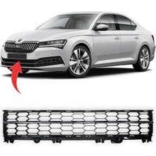 Gkl 296456 Skoda Superb Ön Tampon Orta Izgara Kromu 3V0853551C 2020-