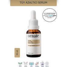 Genel Ornate Karınca Yumurtası Yağlı Tüy Azaltıcı ve Tüy Serum 30ML %0.5 Formic Acid %10 Aloe Vera Özellikleri ; Form. Tüp ; Hacim. 30 ml ; Ek Özellik. Anti Alerjik.