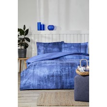 Özdilek Ranforce Çift Kişilik Nevresim Takımı Horizon Mavi