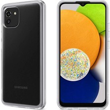 Samsung Galaxy A03 Kılıf Lüx Şeffaf SILIKON-(5796) - EMTHBA9285-7833
