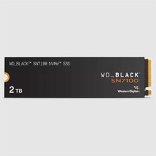 2 Tb Wd Black SN7100 Pcı-4.0 725MB/S 6900MB/S M2 SSD WDS200T4X0E