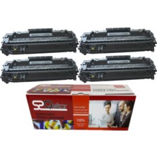 Qstar Hp Çipli CE505A 4'lü Ekonomik Paket Garantili Uyumlu Toner P2030 P2035 P2035N P2055 Muadil Toner