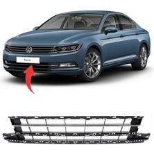 Gkl 290991 Volkswagen Passat B8 Ön Tampon Orta Izgara Kromlu 2015-2019 3G0853671K