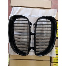 Gkl 341269 Bmw E60 Ön Panjur Böbrek Parlak Siyah Set 2004-2009