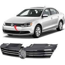 Gkl 290885 Volkswagen Jetta Ön Panjur Kromlu Parlak Siyah Oem Uyumlu 2011-2014