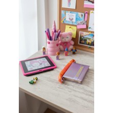 Mojo Bebek Mojo Kız Çocuk Hologramlı Çanta Desenli Notebook Lila