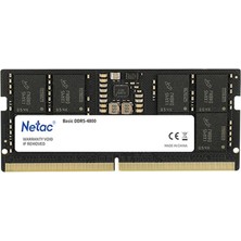 Netac Basics Ntb 16GB 4800MHZ Ntb Ddr5 C40 NTBSD5N48SP-16