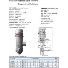 Feilun Feılun 220 Bar Emniyet Ventili SS304 G 1/2 /paslanmaz