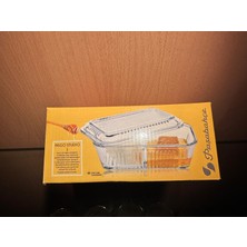 Paşabahçe Kapaklı Bölmeli Tereyaglık Saklama Kabı