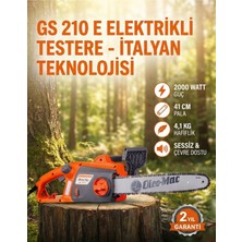 GS210E Elektrikli Testere - Ağaç Motoru - 2000 Wat