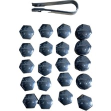 Gkl 292552 Genel Bijon Kapak Seti Şifreli Siyah 64