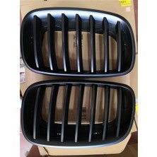 Gkl 341264 Bmw E70 Ön Panjur Böbrek Mat Siyah Set X5 E70/X6 E71 2007-2012