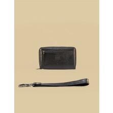 Yüksel Deri Fermuarlı El Çantası