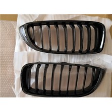 Gkl 340938 Bmw F30+LCI/F36+LCI Ön Panjur Böbrek Parlak Siyah M Kasa Set 2013>> 340938