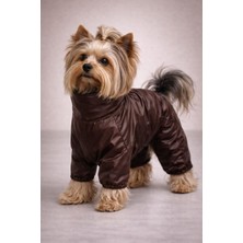 Alphadog Cacao Polarlı Küçük Irk Köpek Yağmurluk Tulumu