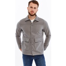 Citra Premium Kaşe Dokulu Cepli Erkek Gömlek