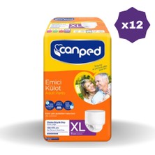 Canped Emici Extra Large 7 Li Külot Bezi - (12 Adet)
