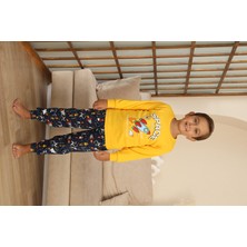 Kapitex 7114 Erkek Çocuk Uzun Kol Pijama Takımı