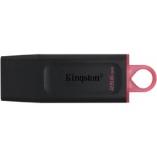 Kıngston DTX/256GB USB 3.2 Data Traveler Exodia  Gen 1 Flash Disk (Siyah - Pembe)