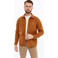 Citra Premium Kaşe Dokulu Cepli Erkek Gömlek