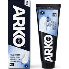 Arko Men Cool Tıraş Kremi 100 ml | Serinletici Etkili Erkek Tıraş Kremi
