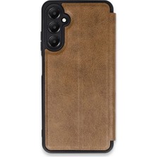 Magicool Samsung Galaxy A36 Kılıf Flip Cover - Taba