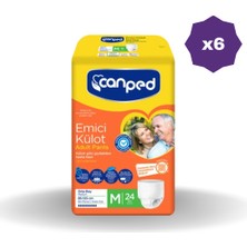 Canped Emici Külot M Boy 24 Lü - (6 Adet)