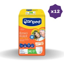 Canped Emici Külot M Boy 24 Lü - (12 Adet)