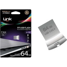 LinkTech F364 Premium Fit 64GB Flash Bellek
