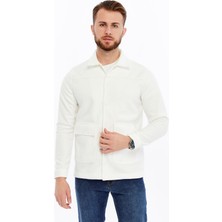 Citra Premium Kaşe Dokulu Cepli Erkek Gömlek