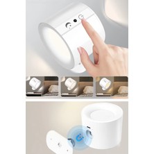 Gampus Kumandalı Çift Taraflı Profesyonel Gece Lambası Gün Batımı Lamba Loş Standlı Aydınlatma