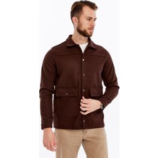 Citra Premium Kaşe Dokulu Cepli Erkek Gömlek