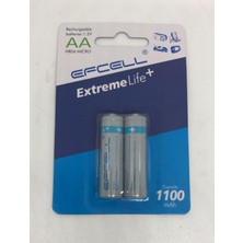 Lebron Şarj Edilebilir Efcell Ni-Mh Şarjlı Pil AA Kalem 1100MAH 2li Paket