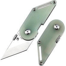 Kansept Dash | Yeşim G10 Sap |154CM Çelik Mini Çakı | T3045A2