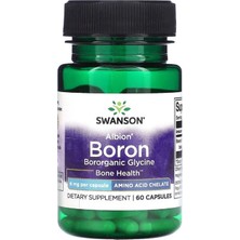 Swanson albion Boron 6 Mg 60 Kapsül ┃bororganic Glycine