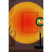 Gampus Gece Lambası Projektör Gün Batımı Görüntü Sunset Lamp Yeni Çocuk Odası