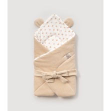 CFRA Yeni Doğan Bej Kadife Kundak