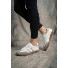 Oksit Sany Retro Hafif Rahat Taban Bağcıklı Kadın Sneaker