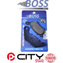 Bossparts Yamaha X-Max 300 2017-2022 Arka Fren Balatası Boss Organik CT1737