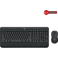 Logıtech MK540, 920-008687, Kablosuz, Türkçe Q, Klavye Mouse Set